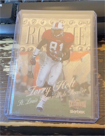 1999 Skybox Metal Universe #212 Torry Holt — front