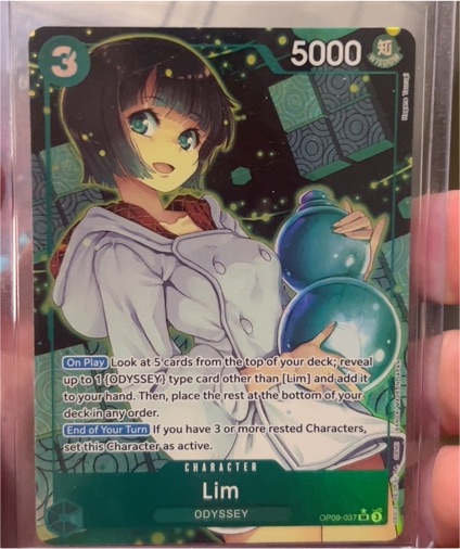 One Piece TCG OP09-037 Lim — front