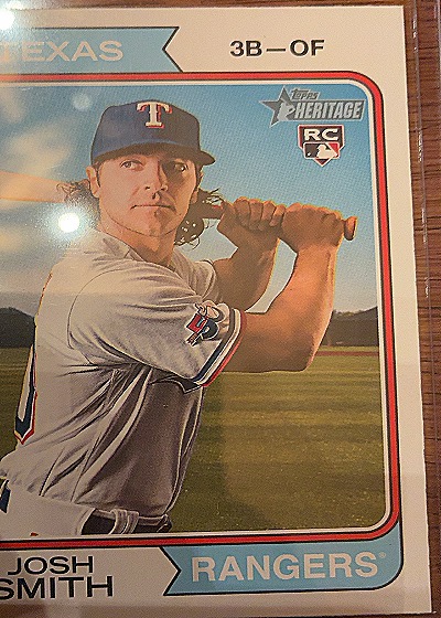 2023 Topps Heritage #384 Josh Smith — front