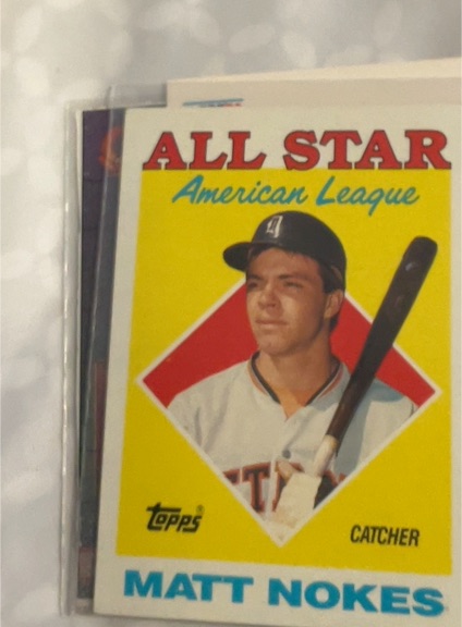 1988 Topps #393 Matt Nokes — front