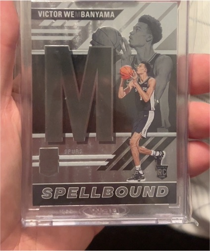 2023-24 Donruss Elite #3 Victor Wembanyama Spellbound — front