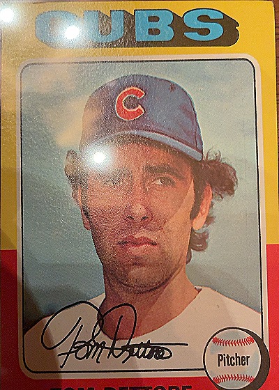 1975 Topps #469 Tom Dettore — front