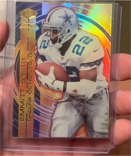 2000 Collector's Edge Masters Hasta La Vista Gold #H3 Emmitt Smith — front