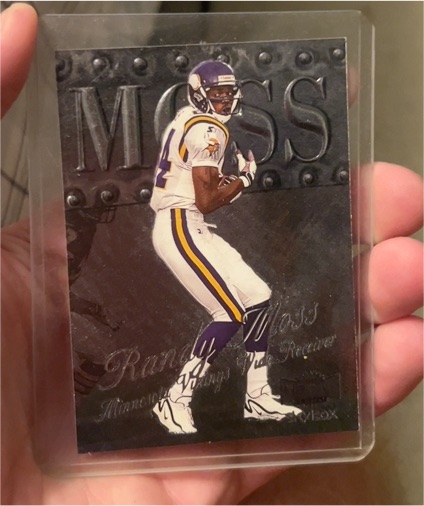 1999 Skybox Metal Universe #131 Randy Moss — front