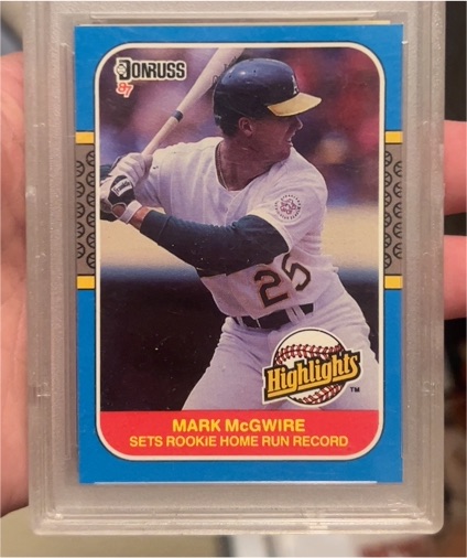 1987 Donruss Highlights #27 Mark McGwire — front