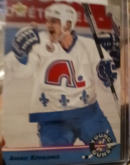 1992-93 Upper Deck Young Guns #567 Andrei Kovalenko — front