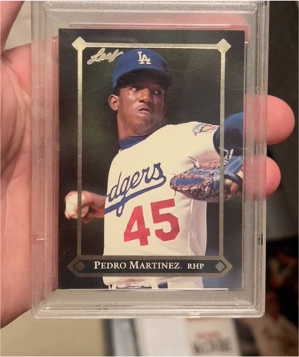 1992 Leaf Gold Rookies #BC-3 Pedro Martinez — front