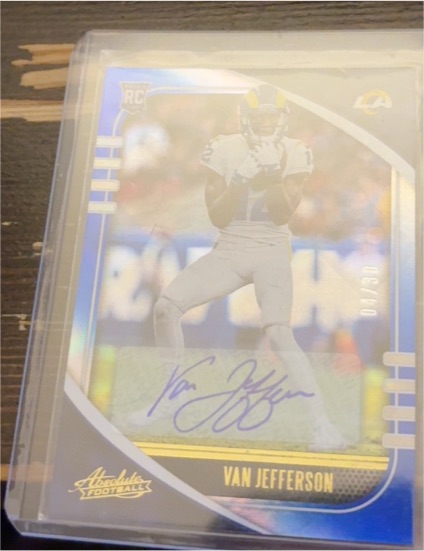 2020 Panini Absolute #196 Van Jefferson — front