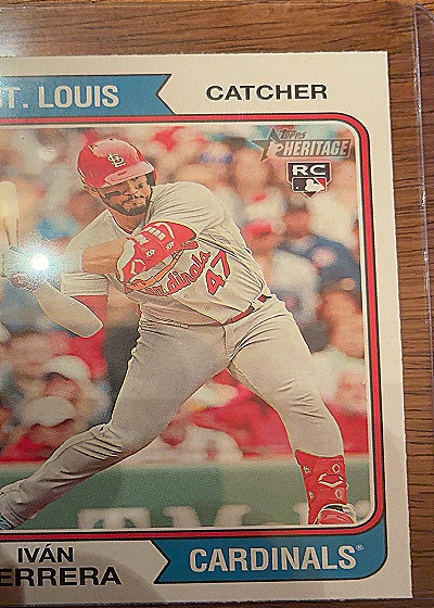 2023 Topps Heritage #260 Ivan Herrera — front