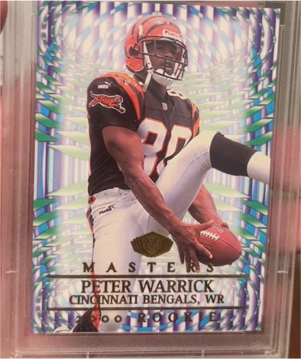 2000 Collector's Edge Masters #213 Peter Warrick — front