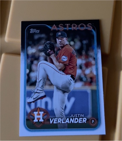 2024 Topps Series 1 #62 Justin Verlander — front