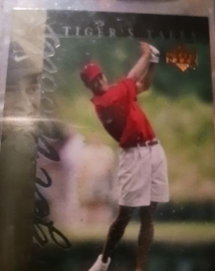 2001 Upper Deck Tiger's Tales #TT7 Tiger Woods — front