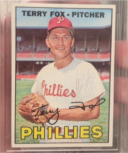 1967 Topps #181 Terry Fox — front