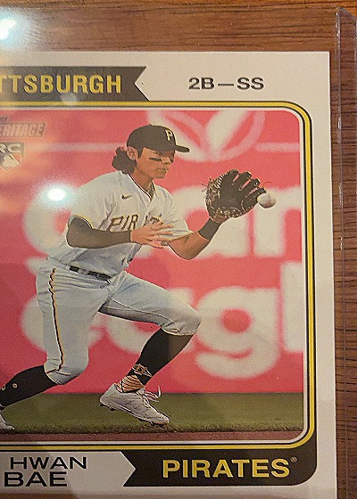 2023 Topps Heritage #179 Ji Hwan Bae — front