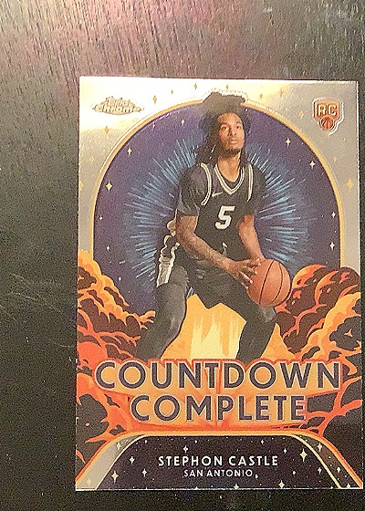 2024-25 Topps Chrome #CC-13 Stephon Castle — front