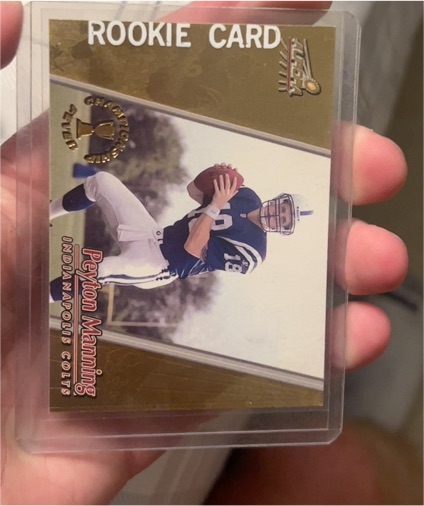 1998 Pacific Aurora Championship Fever #22 Peyton Manning — front