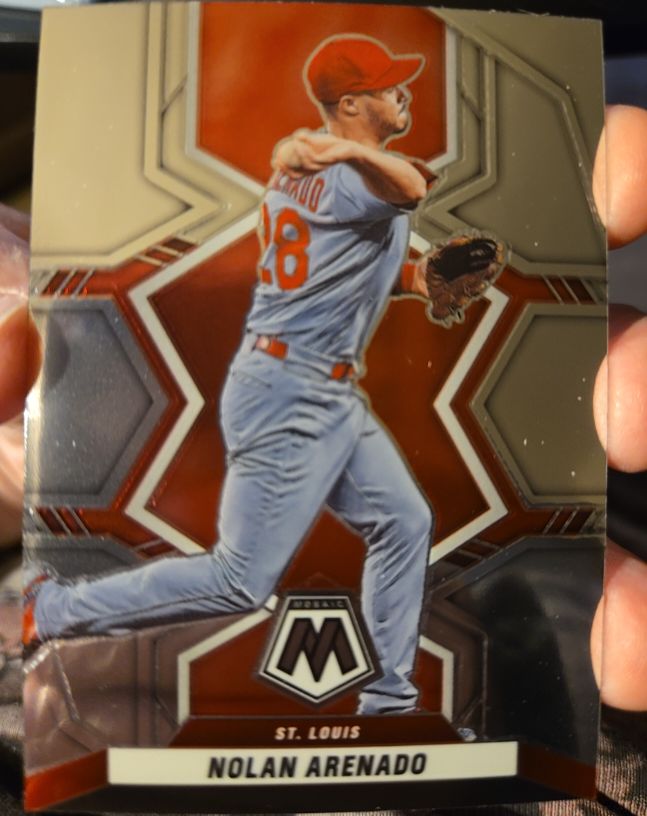 2022 Panini Mosaic #69 Nolan Arenado — front