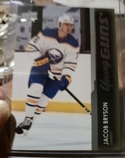 2021-22 Upper Deck Series 1 Young Guns #248 Jacob Bryson — front