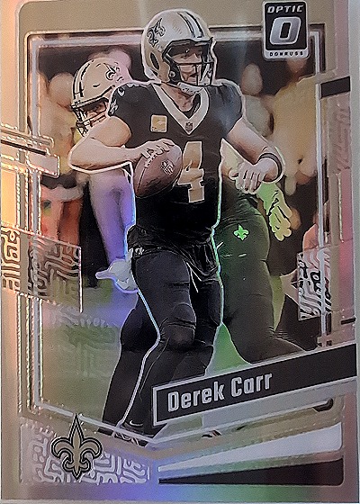 2023 Donruss Optic #134 Derek Carr — front