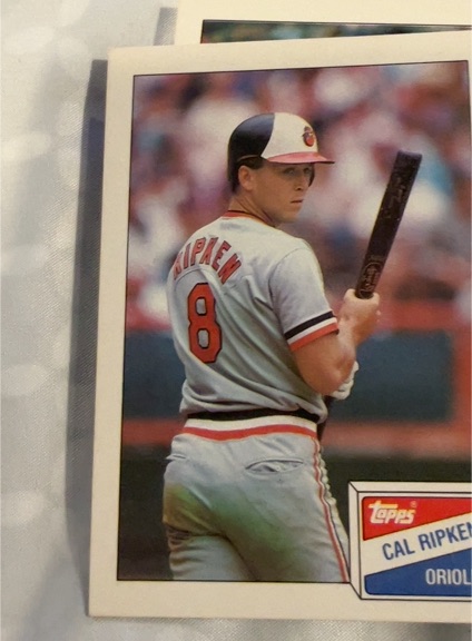 1988 Topps #17 Cal Ripken Jr. — front