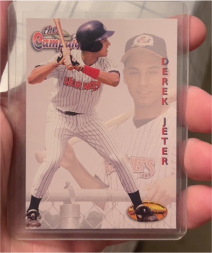 1994 Ted Williams The Campaign #124 Derek Jeter — front