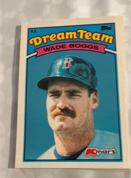 1989 Topps Kmart Dream Team #14 Wade Boggs — front