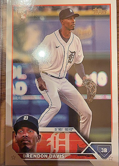 2023 Topps #494 Brendon Davis — front
