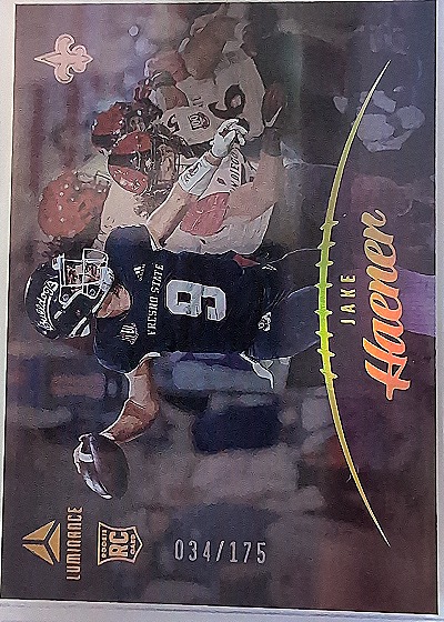 2023 Panini Luminance #034/175 Jake Huener — front