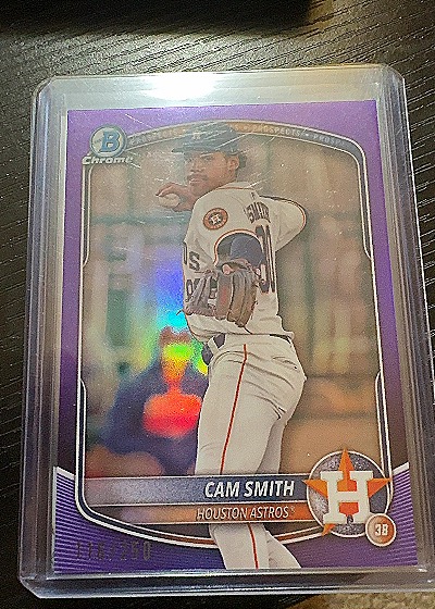 2025 Bowman Chrome Prospects #BCP-48 Cam Smith — front