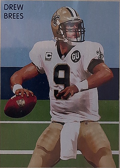 2006 Topps #216 Drew Brees — front