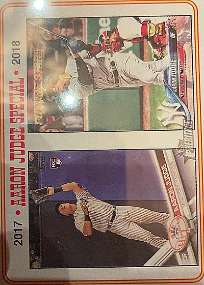 2017-2018 Topps Heritage Aaron Judge Special — front