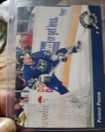 1992-93 Upper Deck #557 Patrick Poulin — front