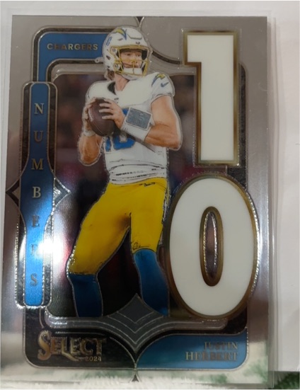2024 Panini Select #17 Justin Herbert — front