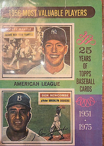 1975 Topps #194 1956 MVPs (Mickey Mantle / Don Newcombe) — front