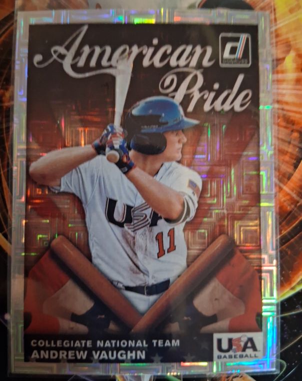 2019 Donruss American Pride #AP6 Andrew Vaughn — front