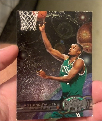 1997-98 Skybox Metal Universe #72 Antoine Walker — front