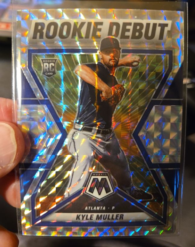 2022 Panini Mosaic Rookie Debut #RD-17 Kyle Muller — front