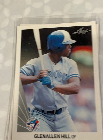 1990 Leaf #265 Glenallen Hill — front