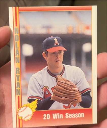 1991 Pacific Nolan Ryan #127 20 Win Season California Angels — front