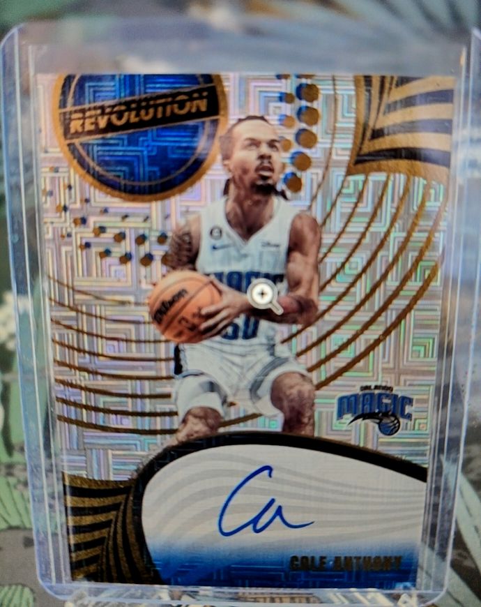 2023 Panini Revolution Autographs #A-CA Cole Anthony — front