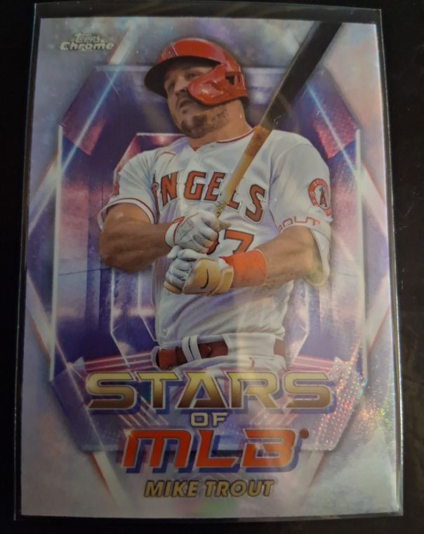 2023 Topps Stars of MLB #SMLB-2 Mike Trout — front