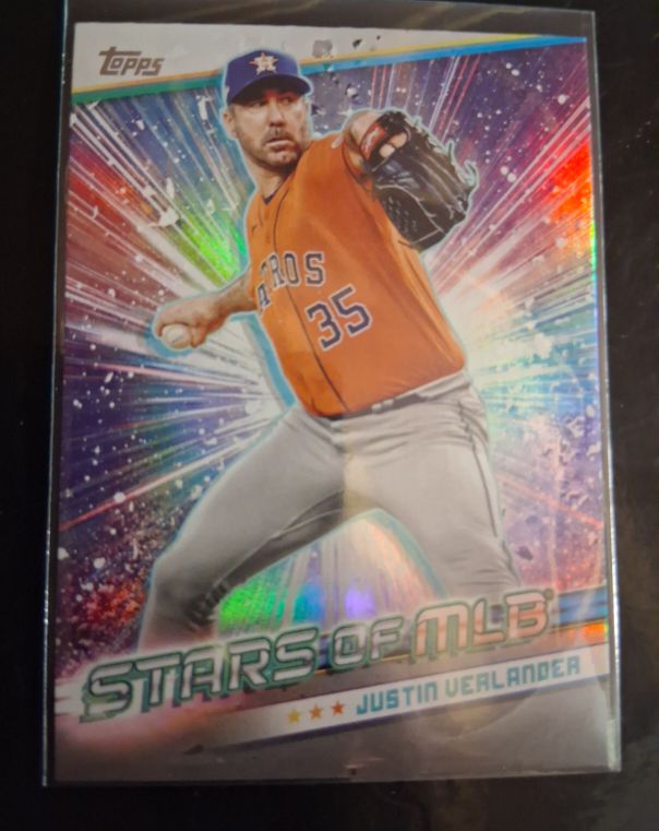 2024 Topps Update Series Stars of MLB #SMLB-68 Justin Verlander — front