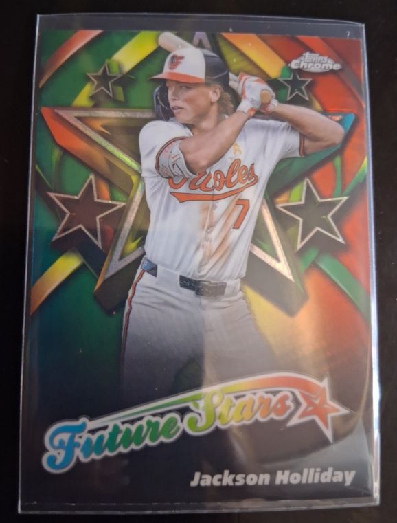 2025 Topps Chrome #FS-1 Jackson Holliday — front