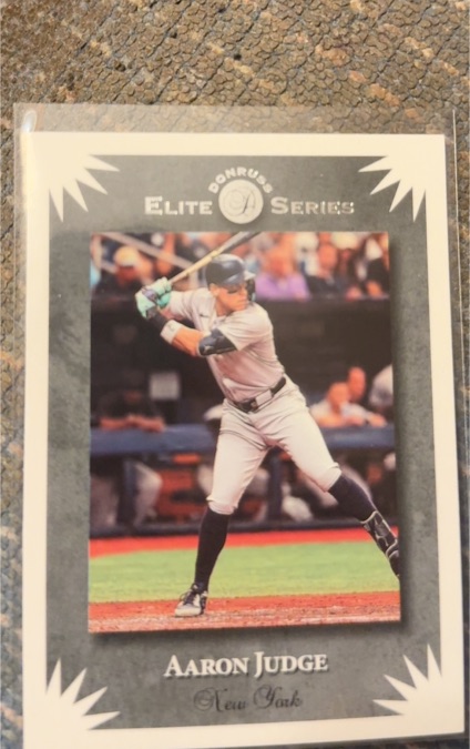 2025 Donruss Elite Series #7 Aaron Judge — front