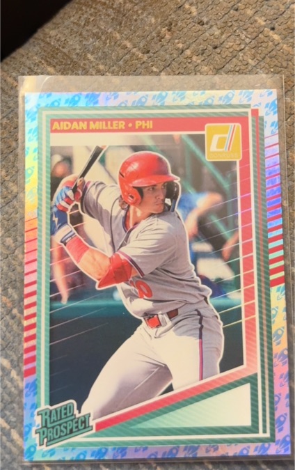 2025 Donruss #141 Aidan Miller — front