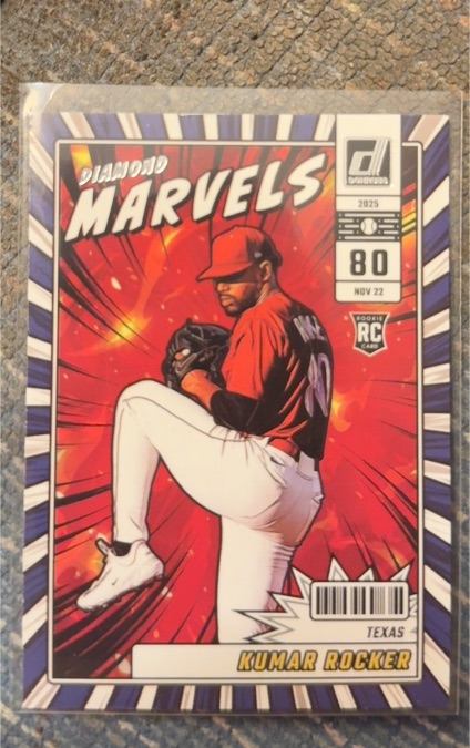 2025 Donruss Diamond Marvels #15 Kumar Rocker — front