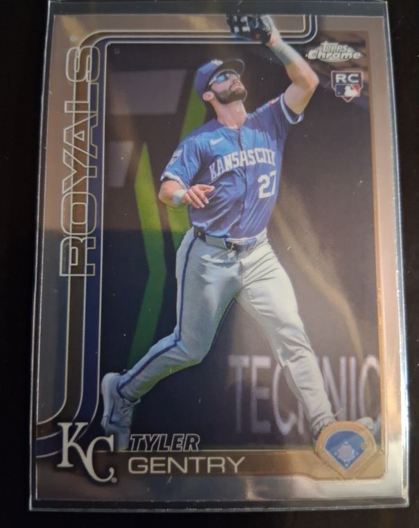 2025 Topps Chrome #6 Tyler Gentry — front