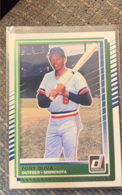 2025 Donruss #23 Tony Oliva — front