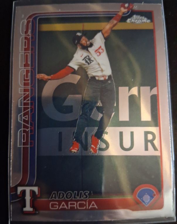 2025 Topps Series 1 #247 Adolis Garcia — front