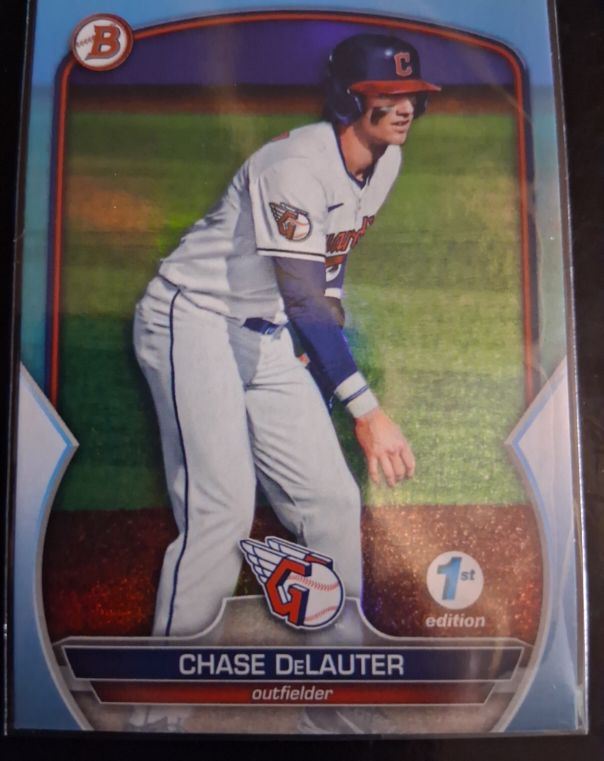 2023 Bowman 1st Edition #BP-103 Chase DeLauter — front